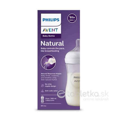 Avent fľaša Natural Response: Inovácia pre prirodzené kŕmenie