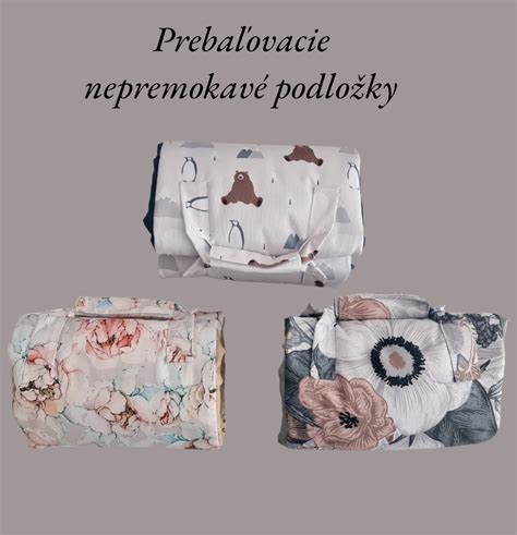 základné potreby na prebaľovanie