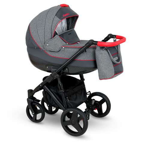 Kočík Camarelo Eos s nasadenou hlbokou vaničkou