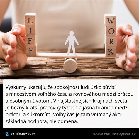 Grafika znázorňujúca rovnováhu medzi prácou a rodinou