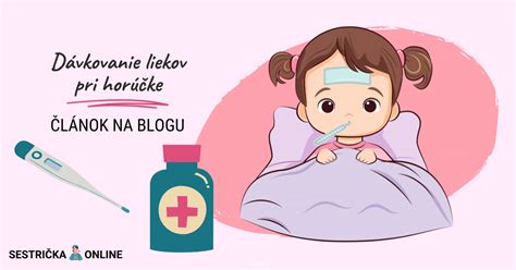 Ilustrácia aplikácie vlažných obkladov pri horúčke