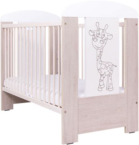 Detská postieľka Safari Žirafa so šuflíkom: Bezpečný a štýlový spánok pre vaše dieťatko