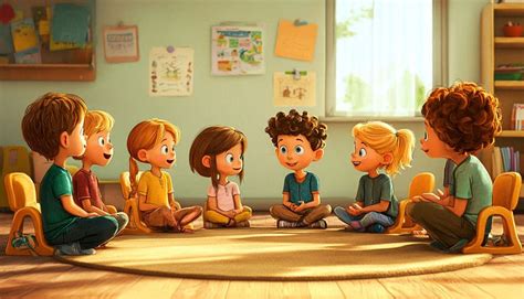 Ilustrácia rodinnej atmosféry v škôlke