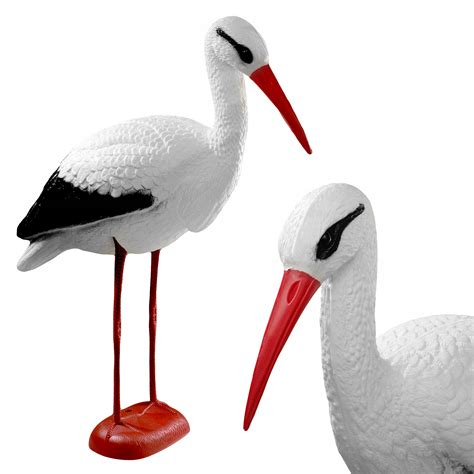 záhradná dekorácia bocian