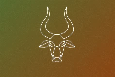 Ilustrácia zdravých potravín pre znamenie Býk