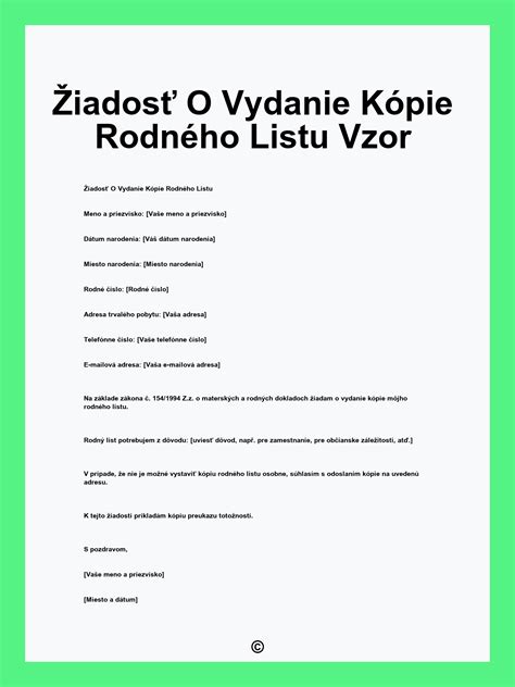 Proces vybavenia rodného listu pre novorodenca