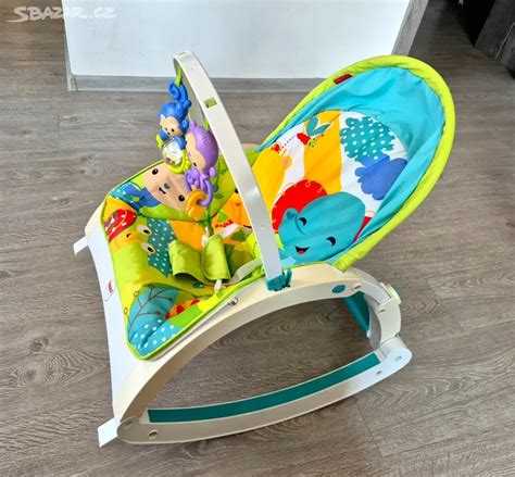 Fisher Price sedátko Rainforest s dieťaťom