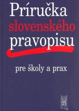 Obal knihy s pravidlami slovenského pravopisu