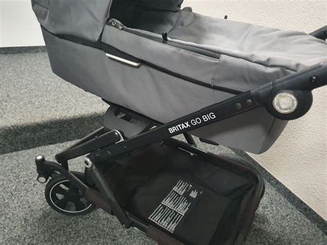 Schéma s rozmermi a parametrami kočíka Britax Go Big