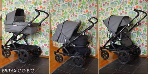 Infografika porovnávajúca vlastnosti kočíka Britax Go Big s inými modelmi