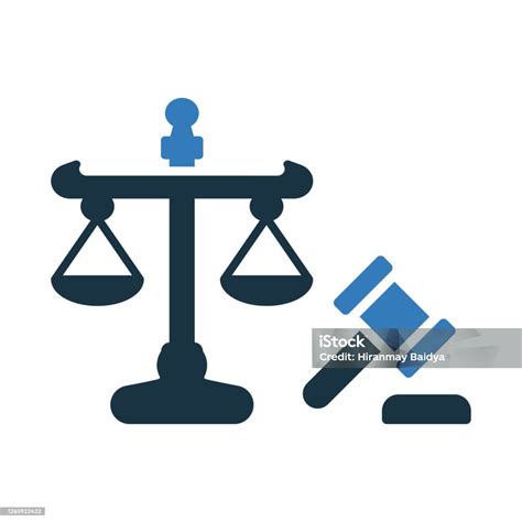 Ilustrácia symbolov práva a spravodlivosti