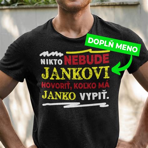 Tričko s vtipnou potlačou