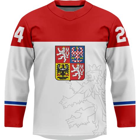 Hokejový dres s personalizovanou potlačou