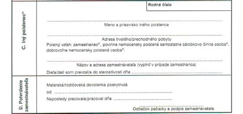 Dokumenty pre žiadosť o materské