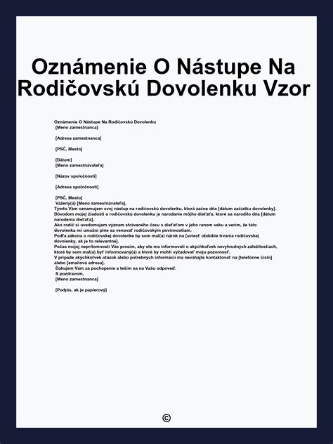 Ilustrácia zameraná na rodičovskú dovolenku