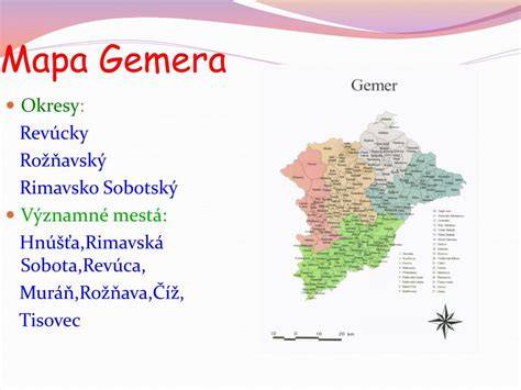 mapa Gemera a Betliaru
