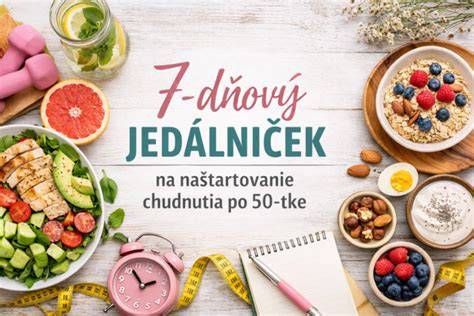 Infografika: 7-dňový jedálniček - rozloženie jedál, kalorické rozpätie a tipy na variácie