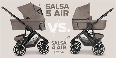 Infografika: Porovnanie nosnosti kočíka Salsa 4 Air vs bežný kočík