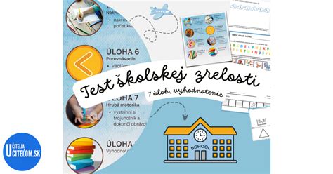 Infografika zobrazujúca kľúčové oblasti školskej zrelosti