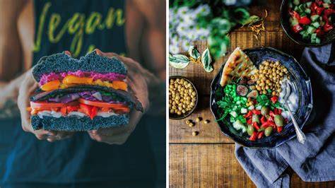 Grafická schéma porovnania vegánskej, vegetariánskej a flexitariánskej stravy