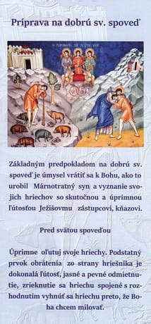 Ilustrácia prípravy dieťaťa na prvú svätú spoveď