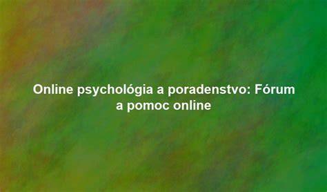 Mapa kontaktov na psychologickú pomoc a poradenstvo pre rodiny