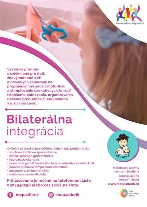 Infografika: Bilaterálna integrácia a senzorická responzivita