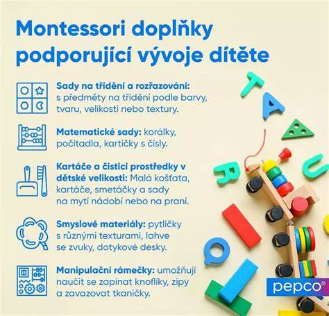 Infografika: Montessori prvky v domácnosti