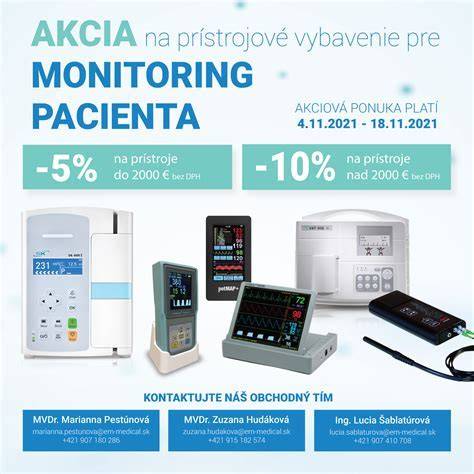 Schéma monitorovania pacienta počas neinvazívnej ventilácie