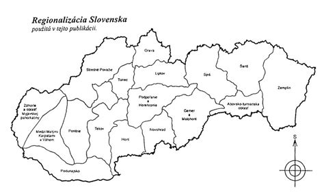 Mapa tradičných regiónov používania alchemilky