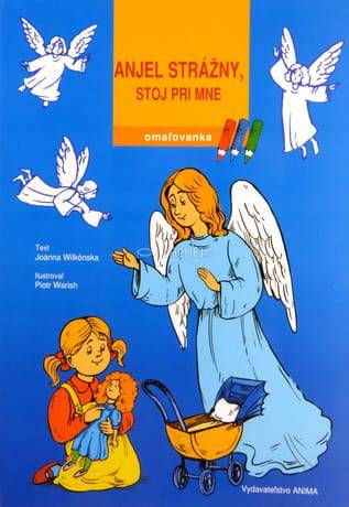 Ilustrácia: Anjel strážny pri dieťati