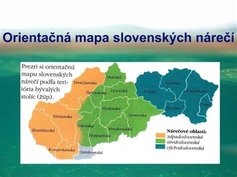 Infografika: Mapy a rozloženie oravských nárečí a regionálnych názvov