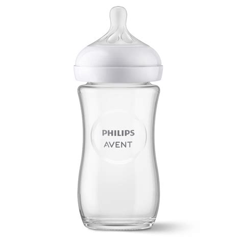 Philips Avent Natural sklenená dojčenská fľaša 240 ml – vlastnosti a výhody