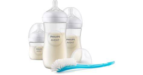 Infografika znázorňujúca obsah typickej súpravy Philips Avent