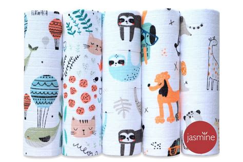 Detské bavlnené plienky 30x30 cm: Všestranný pomocník pre každú mamičku