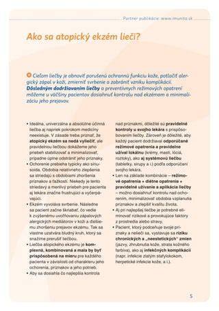 Infografika: Ako prebieha liečba atopického ekzému u detí