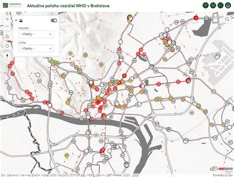 Mapa polohy jaslí a škôlky v Bratislave