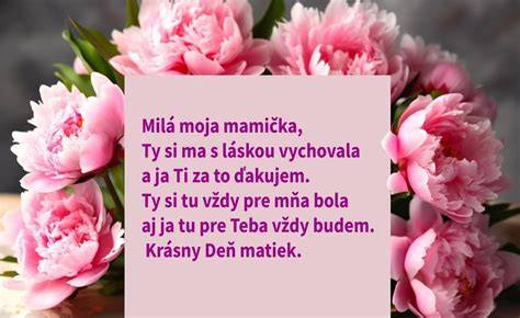 Krátke básničky a priania pre 3-ročné dieťa k Deň matiek