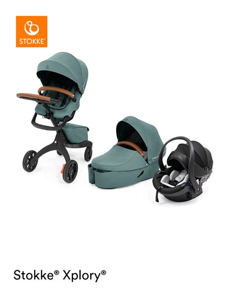 Obrázok: Stokke Xplory X v čiernej farbe s vysokým posadením sedačky