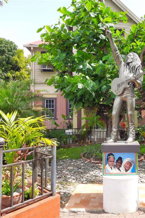 Fotografia exteriéru múzea Boba Marleyho na Hope Road, Kingston