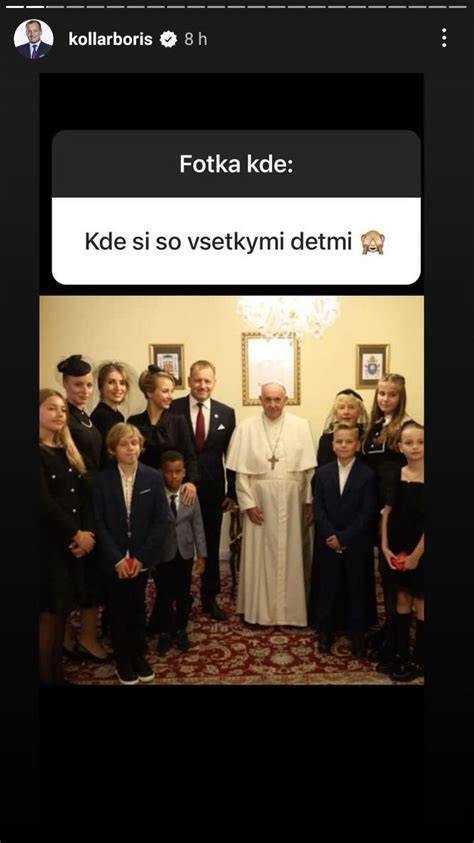 Infografika: počet detí a partneriek Borisa Kollára