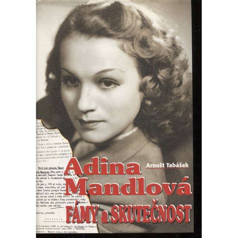 Adina Mandlová ako mladá herečka