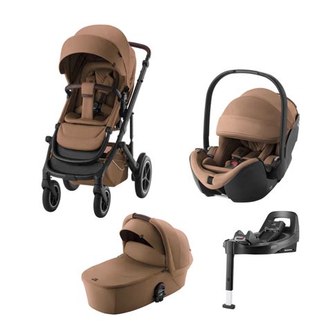 Infografika: Správne nastavenie rukoväte a upevnenie vaničky BRITAX RÖMER SMILE 5Z