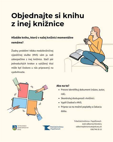 Infografika: Ako vypožičať knihu z knižnice