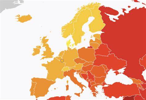 Mapa: Trh s cestovnými postieľkami v Európe