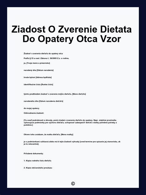 Vzťah dieťaťa a otca