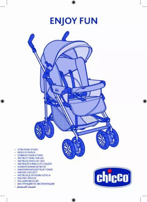 Infografika: Rozloženie a zloženie Chicco Trio Enjoy Fun