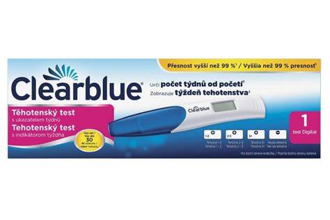 Graf citlivosti tehotenských testov Clearblue