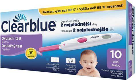 Návod na použitie Clearblue digitálny ovulačný test