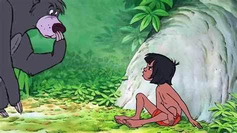 Mowgli a Baloo v Knihe džunglí 2